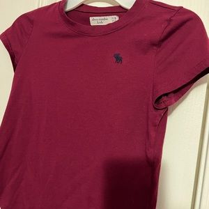 Girls Abercrombie tshirt size 7/8